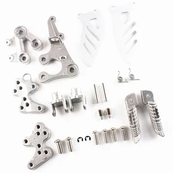 

For Suzuki GSXR1000 2005-2011 2006 2007 2008 2009 201 Aluminum Front Foot Pegs Footrest Bracket