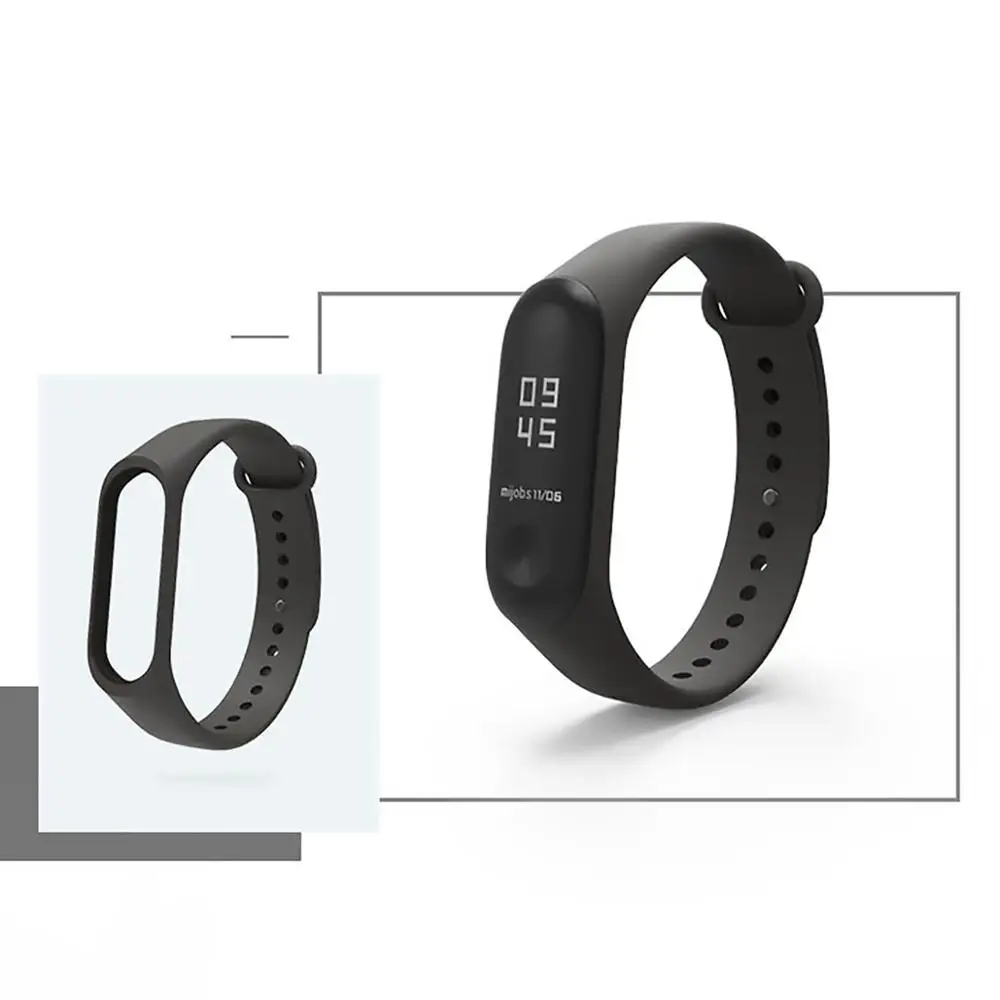 Браслет для Xiaomi mi 3 4 аксессуары mi Band 2 сменный силиконовый ремешок смарт-браслет на запястье для Xiaomi mi браслет miband ремешок