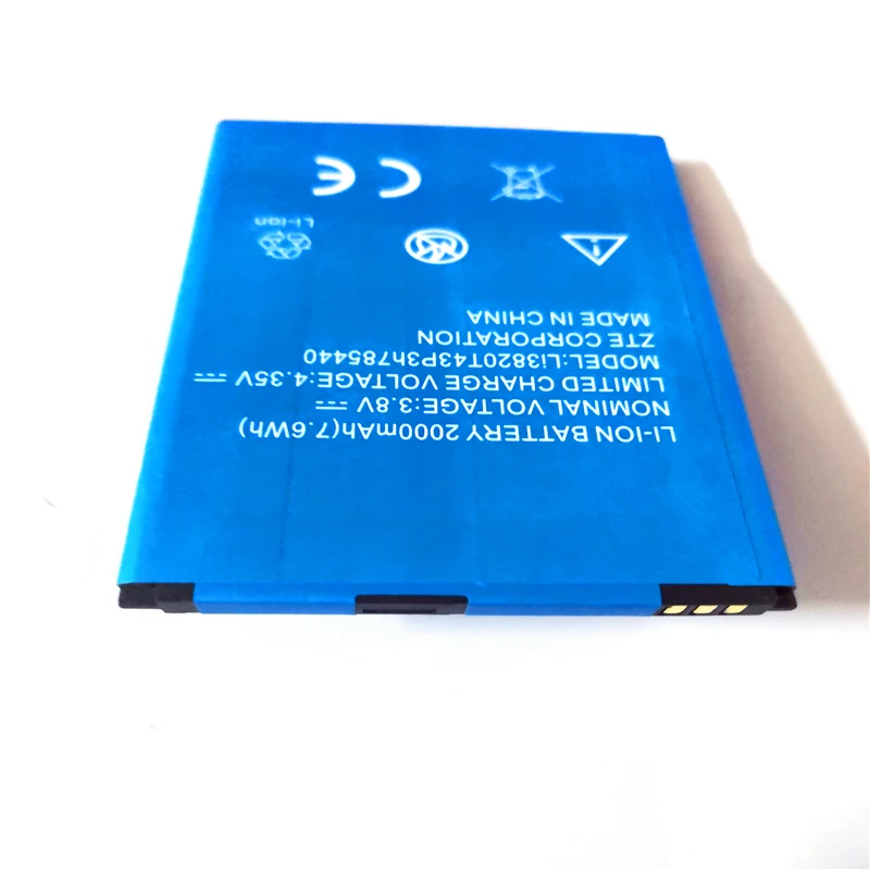 3,8 в 2000 мАч Li3820T43P3h785440 батарея для мобильного телефона zte Blade L370 для zte Blade L2 Plus батарея с подставка для телефона в подарок