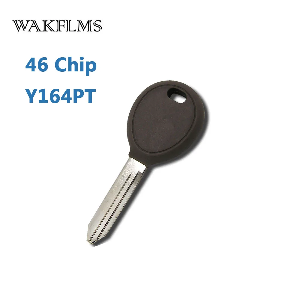 2pcs Transponder Rubber Key Fob for Chrysler Dodge Jeep with 46 chip Y164PT No Mark | Автомобили и мотоциклы