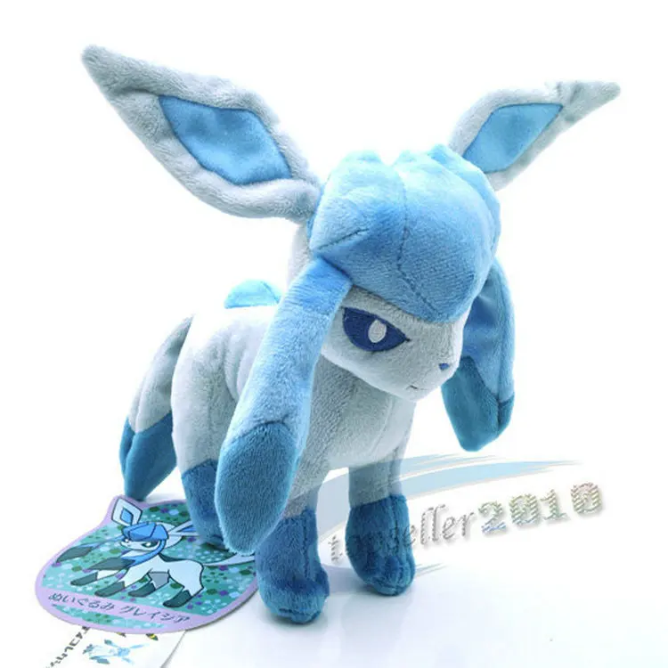 Takara Tomy Pokemon Pikachu Eevee плюшевые игрушки Jigglypuff Charmander Gengar Bulbasaur чучело животных для детей - Цвет: bingyibei