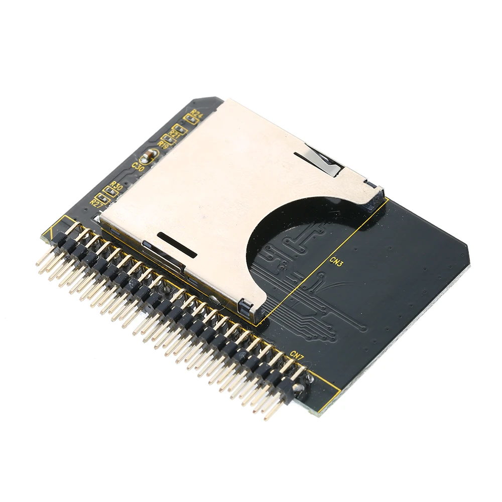 Безопасный цифровой SD/SDHC/SDXC/MMC карта памяти для IDE 2,5 дюймов 44 P 44 Pin Мужской адаптер SD 3,0 конвертер