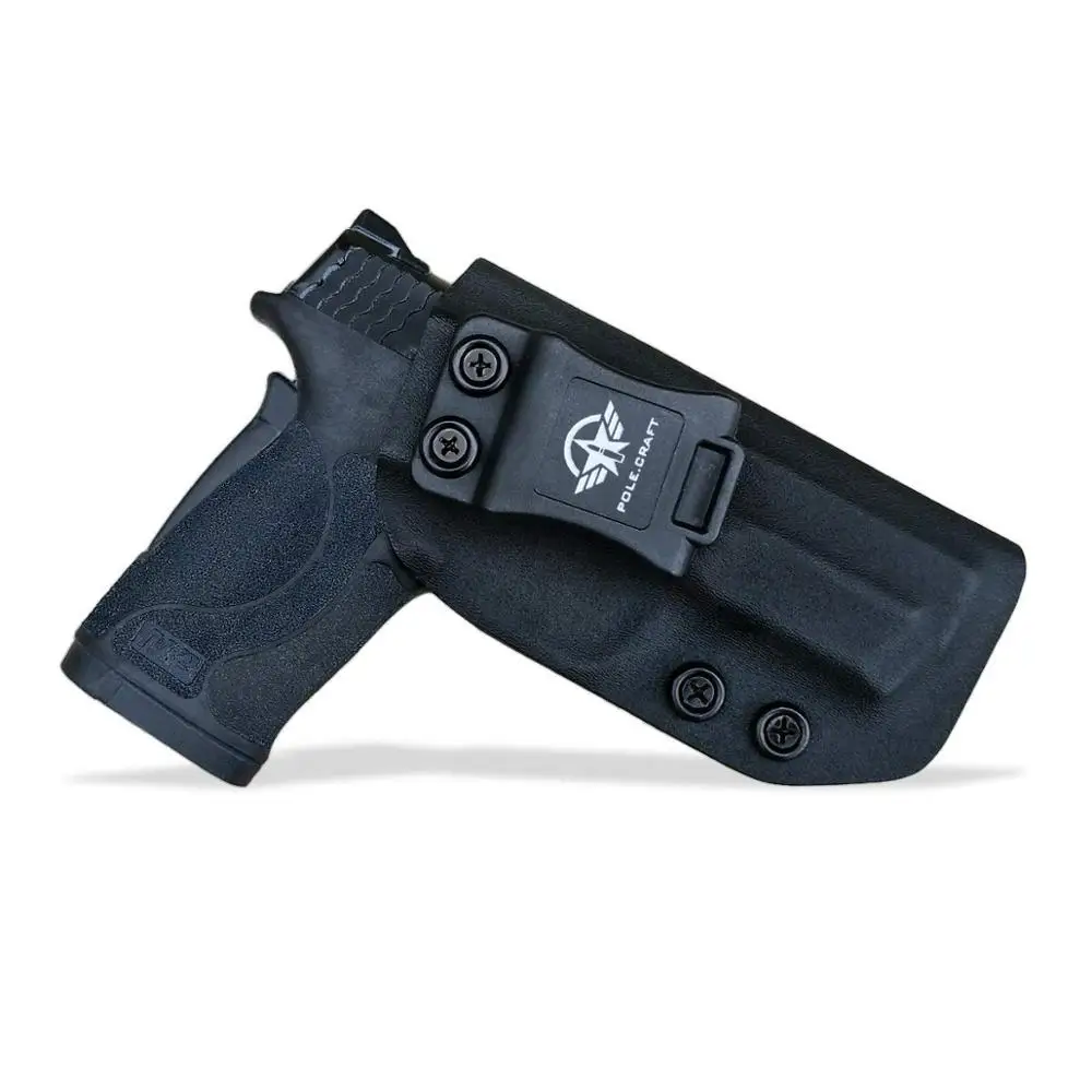 Чехол для пистолета PoLe. Craft IWB KYDEX Подходит для: Smith& Wesson M& P 380 EZ S& W чехол для пистолета внутри Скрытая кобура Чехол для пистолета - Цвет: Black For Right