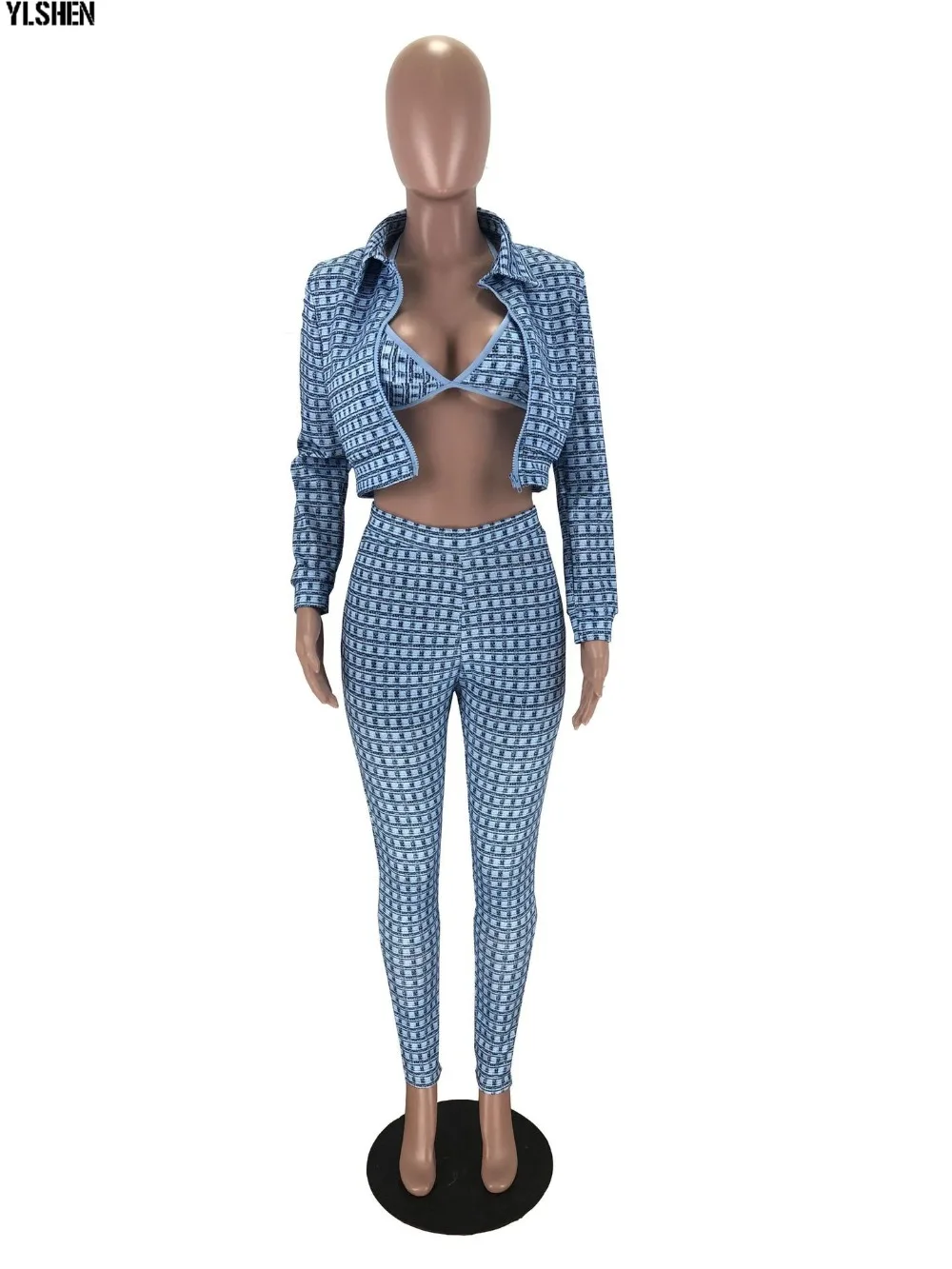 2 Two Piece Set Women African Clothes Dashiki Fashion Sexy Suit (Top And Pants) Super Elastic Party Plus Size Suits For Lady 17