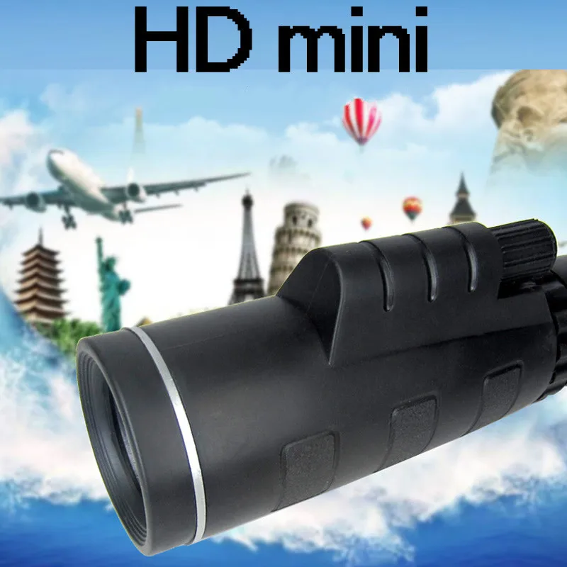ORGHO Монокулярные очки 40X60 HD высокой мощности мобильный телефон камера Открытый телескоп наблюдения за птицами путешествия охота