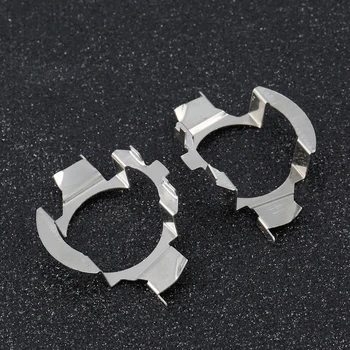 

2Pcs H7 LED Car Headlight Bulb Base Holder Adapter Socket For Mercedes-Benz BMW Audi Auto Headlamp Mount Stand For Nissan VW