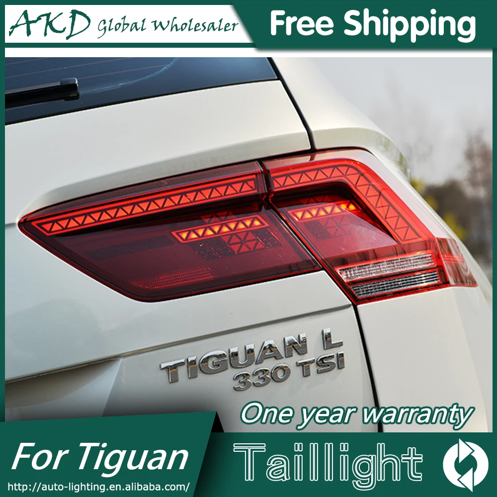 Задний фонарь для автомобиля VW new Tiguan- Tiguan L светодиодная сигнальная лампа Противотуманные фары DRL дневные ходовые огни тюнинг автомобильные аксессуары