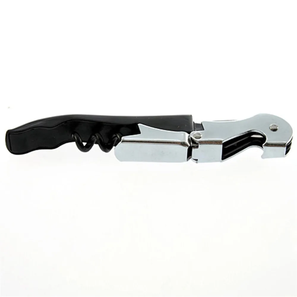 1pcs Stainless Steel Metal Cork Screw Multi-Function Red Wine Bottle Cap Opener Stock Offer Multi-Function Bottle Wine Opener