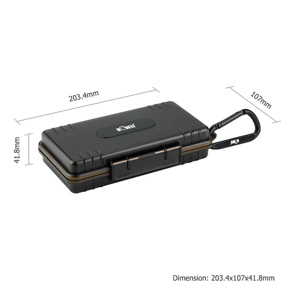 KIWIFOTOS 12-tlg. CFexpress Typ B & XQD Etui Set - Speicherkarten Halterung