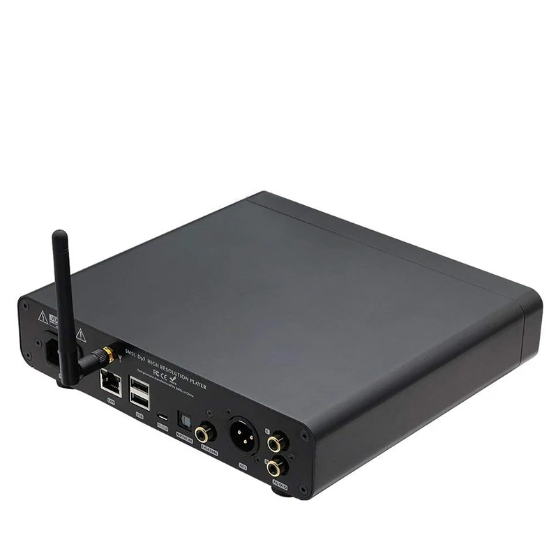 SMSL DP3 ES9018Q2C DSD256 HIFI Bluetooth WiFi плеер с ЦАП LAN сетевая USB SD входы AES усилитель для