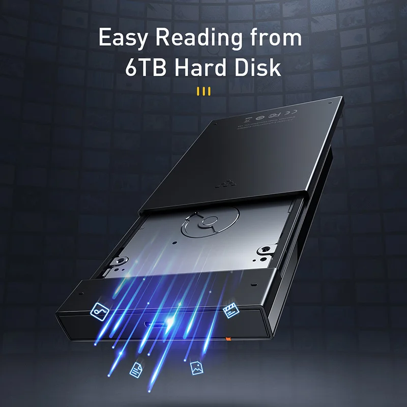 Baseus HDD Case 2 5 SATA to USB 3 0 Adapter Hard Disk Case HDD Enclosure