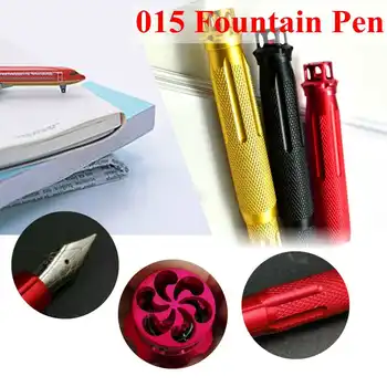 

New KICUTE Fountain Pen Rotating Ruby Pen Top Converter Executive Pen for Gift