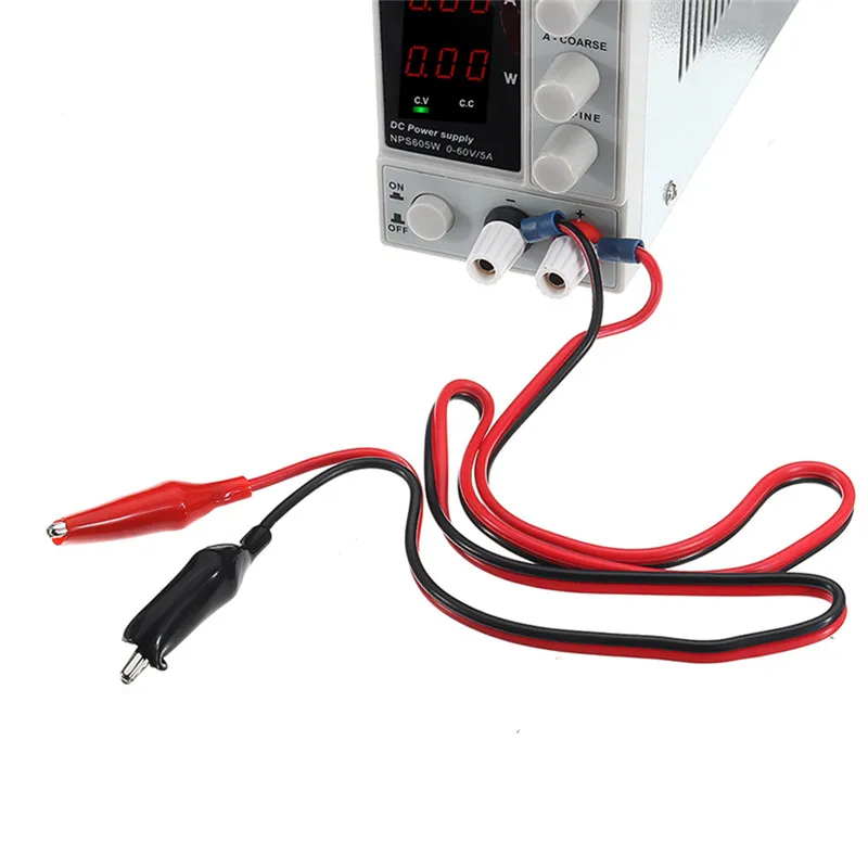 NPS605W 110 V/220 V 0-60V 0-5A Регулируемый цифровой источник питания постоянного тока 300W Регулируемый лабораторный импульсный источник питания