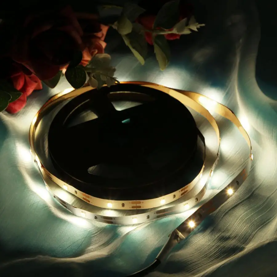 Светодиодный USB power Lighting полосы SMD2835 бусины водонепроницаемый для дома ТВ фон спальня бар мебель украшения