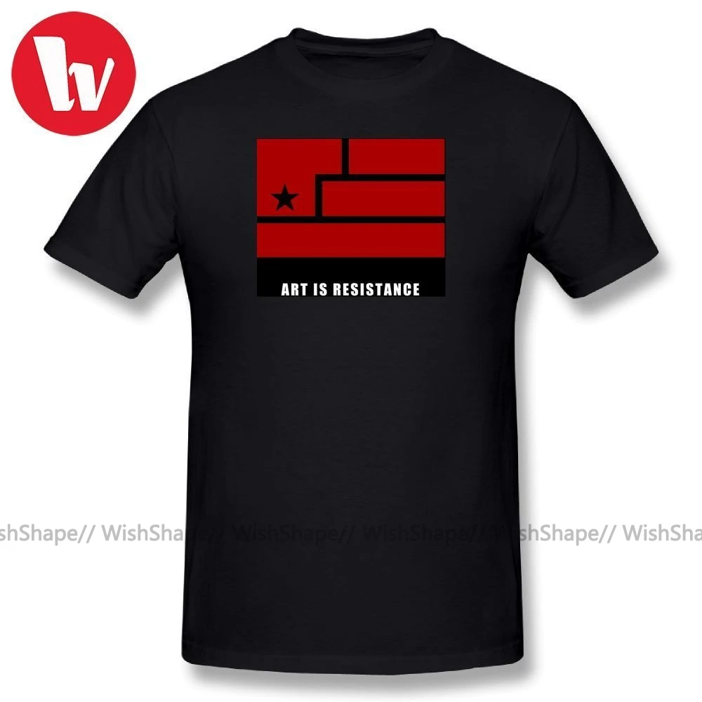 Nine Inch Nails футболка AIR Art Is Resistance мужская с буквенным принтом коротким рукавом