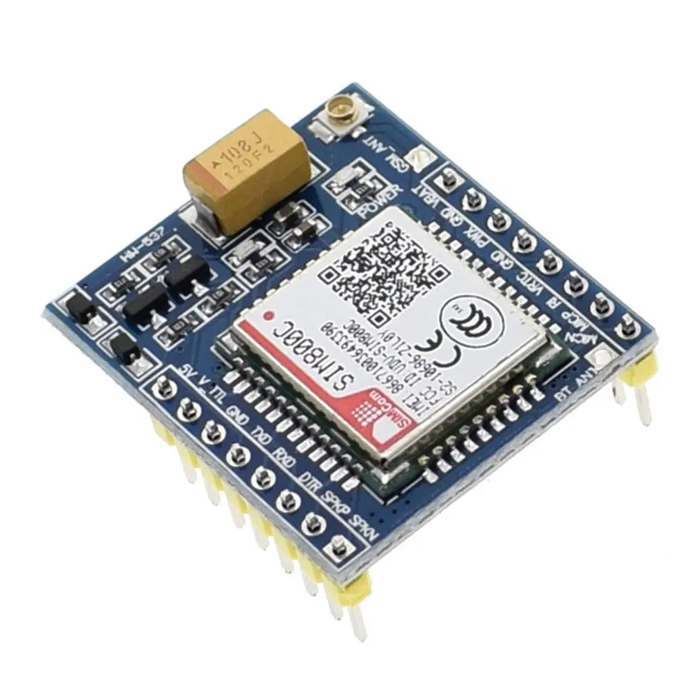 SIM800C GSM GPRS модуль 51 один чип микрокомпьютер STM32 TTS DTMF G800C