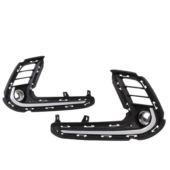 

2Pcs for Hyundai Leading 2016 -2017 Daytime Running Light Modification LED Fog Light