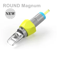 20PCS Disposable Round Magnum Tattoo Cartridge Needles Sterilized Permanent Makeup for Rotary Tattoos Pen Gun Machines Supplies