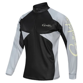 

Gamakatsu Anti UV Fishing Shirt Breathable Camping Hiking Fishing Clothing Outdoor Sports Wear Moisture Wicking Fishing Vest