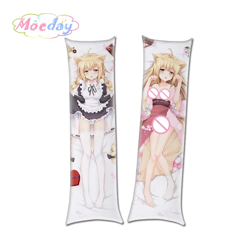 Konohana Kitan Yuzu Satsuki Kawaii Neko обнимающие подушки - Цвет: Цвет: желтый