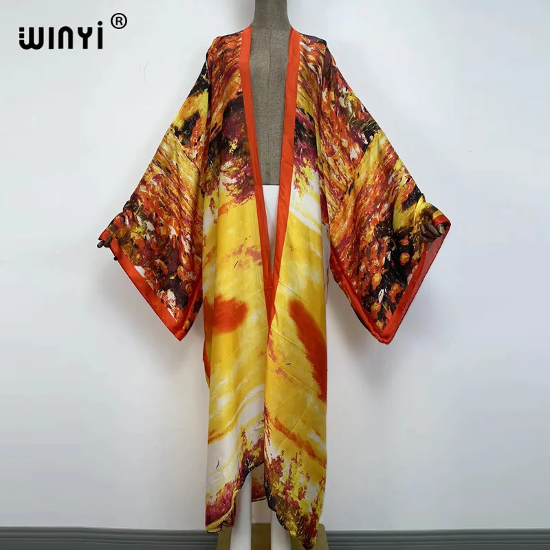 Kimono Dress Kaftan Bikini cover up 