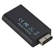 PS2 к HDMI аудио видео кабель конвертер адаптер с 3,5 мм аудио выход монитор DXAC