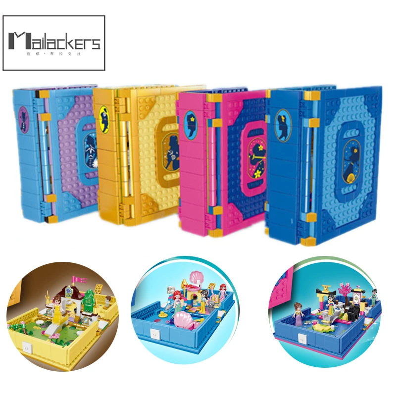 Mailackers Girl Friends Fairy Princess Dream Ice Castle Collection Book Building Blocks Educational Toys For Girls Children Gift Blocks Aliexpress