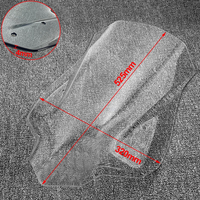 For Honda CB500X 2016 2017 2018 2019 2020 Motorcycle Windscreen Windshield Deflector Protector Motorcycle Wind Screen CB 500 X (15)