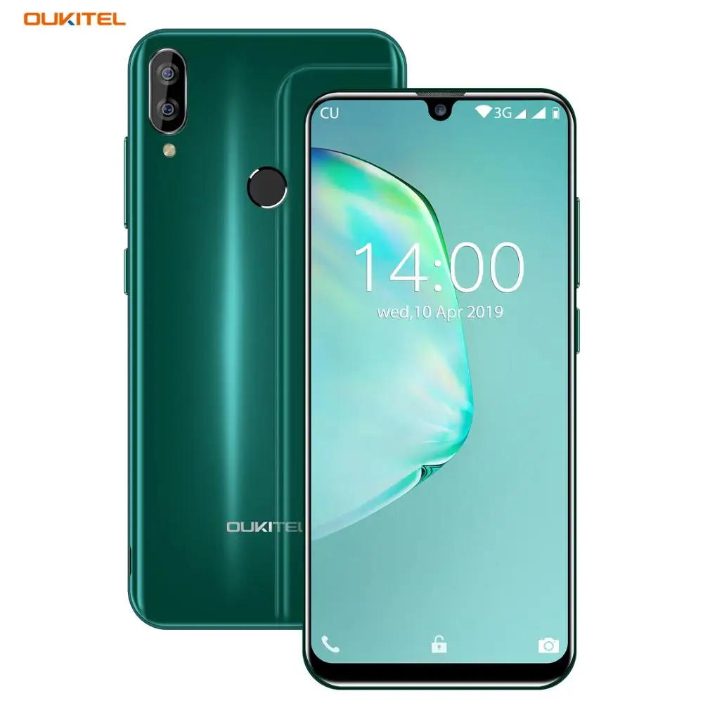 Мобильный телефон OUKITEL C16 5,7" Android 9,0 19:9, экран капли воды MT6580P, 2 Гб ОЗУ, 16 Гб ПЗУ, смартфон, двойная задняя камера, мобильный телефон