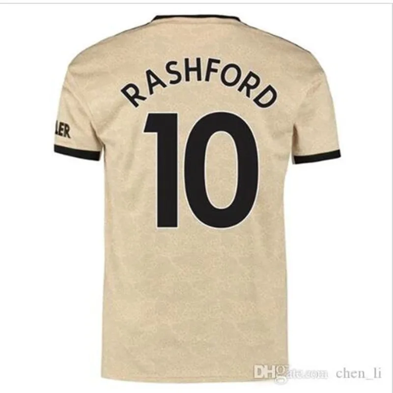 Футбольная Футболка для взрослых «Манчестера 19/20 Юнайтед»,, LINGARD RASHFORD, MARTIAL POGBA ALEXIS FRED LUKAKU - Цвет: shirt