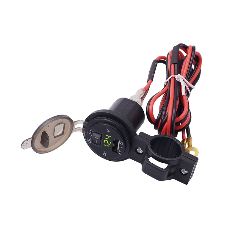 MotoLovee 2.1A/1A двойной зарядное устройство usb светодиодный Дисплей универсальные чехлы для мобильного телефона адаптер для зарядного устройства от прикуривателя цифровой переключатель вольтметра