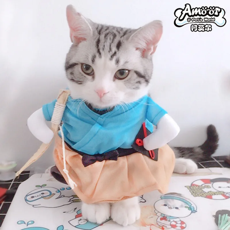 Factory Direct Selling Online Celebrity Douyin Celebrity Style Dog Pu Taro Funny Clothes Teddy Pet Clothes Funny-Wholesale