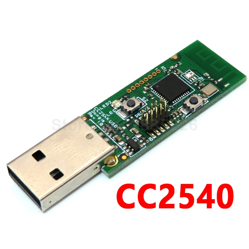 CC отладчик ZigBee эмулятор CC2531 CC2540 Sniffer Беспроводная плата Bluetooth 4,0 Dongle захвата USB программатор-загрузчик кабель - Цвет: CC2540