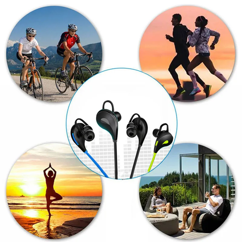Bluetooth 4,1 наушники с микрофоном Музыка модные беспроводные наушники для Apple iPhone 7 Plus HUAWEI mate 9 GV99