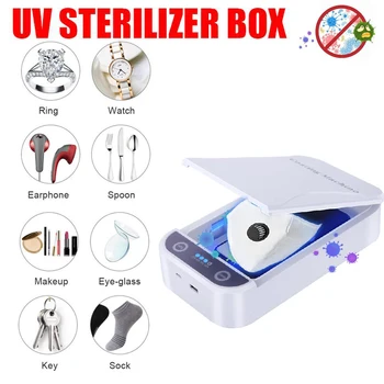 

K2 UV Disinfection Sterilization Box Portable UV Sterilizer Phone Toothbrush Underwear Disinfection Disinfect Virus Box With USB