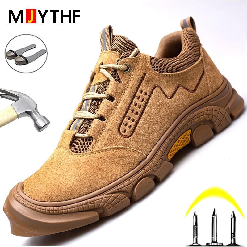 HighQualityWorkSafetyShoesAntismashAntipunctureWorkShoes