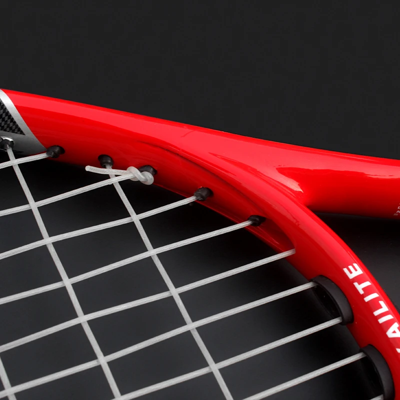 Professional Unisex Carbon Fiber Tennis Racket With Bag Training Paddle Rackets For Adult Men Women Ultra Light Racquet