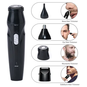 

5-in-1 Electric Nose Hair Trimmer Kit Eyebrow Ear Nose USB Rechargeable Nose Hair Beard Eyebrow Shaver Machine Tool