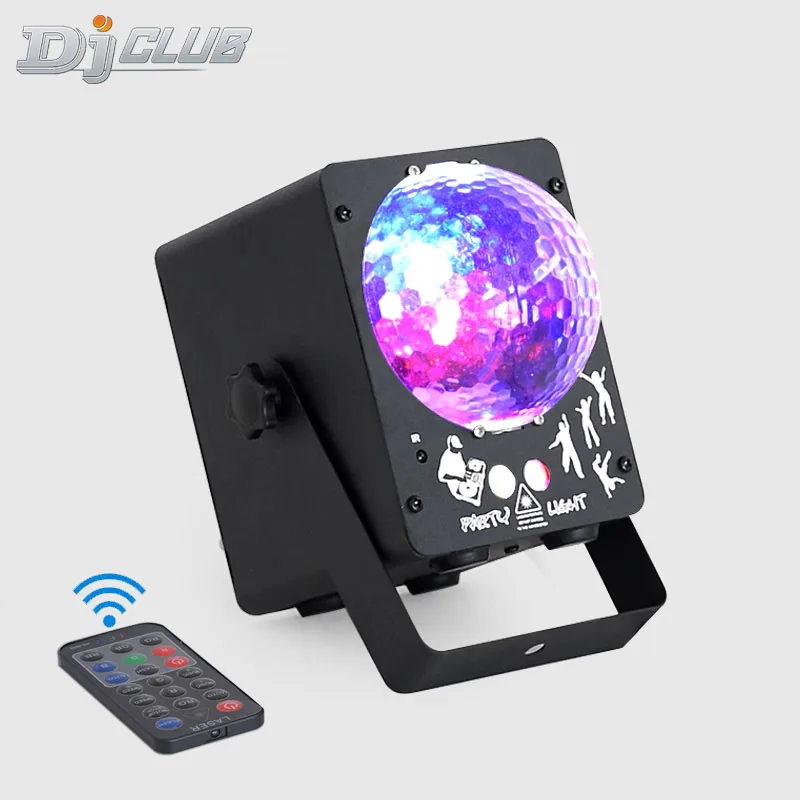 

New Aluminium Alloy Remote Led Water Wave Ripple Disco Stage Light Party Pattern Lighting Auto Flash Laser Projector Lamp