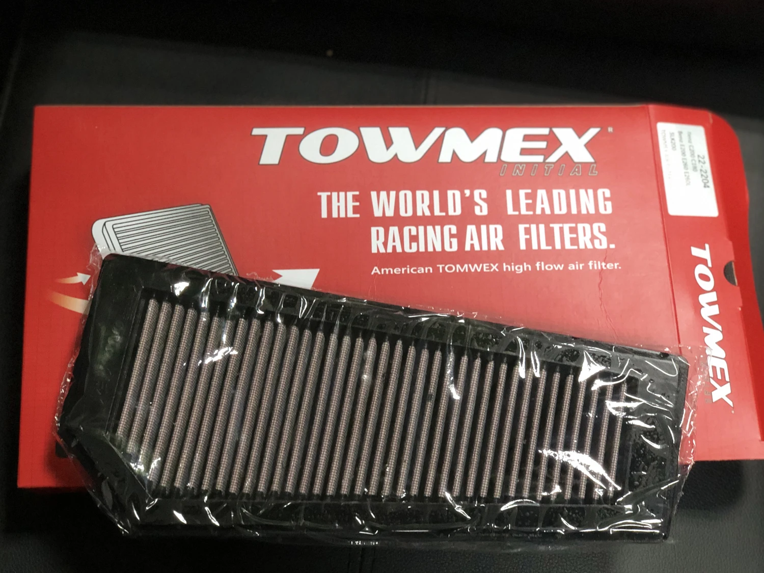 TOWMEX применимый toBENZ W204 C180 C260 E200 E260 SLK200 воздушный фильтр чистый Впускной высокий поток короткий поршень/холодный круглый конус