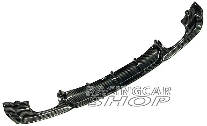 P Style Real CARBON FIBER REAR DIFFUSER 4pipes FOR BMW 3-Series F30 M-TECH M-Sport BUMPER 320i 328i 335i 2012UP