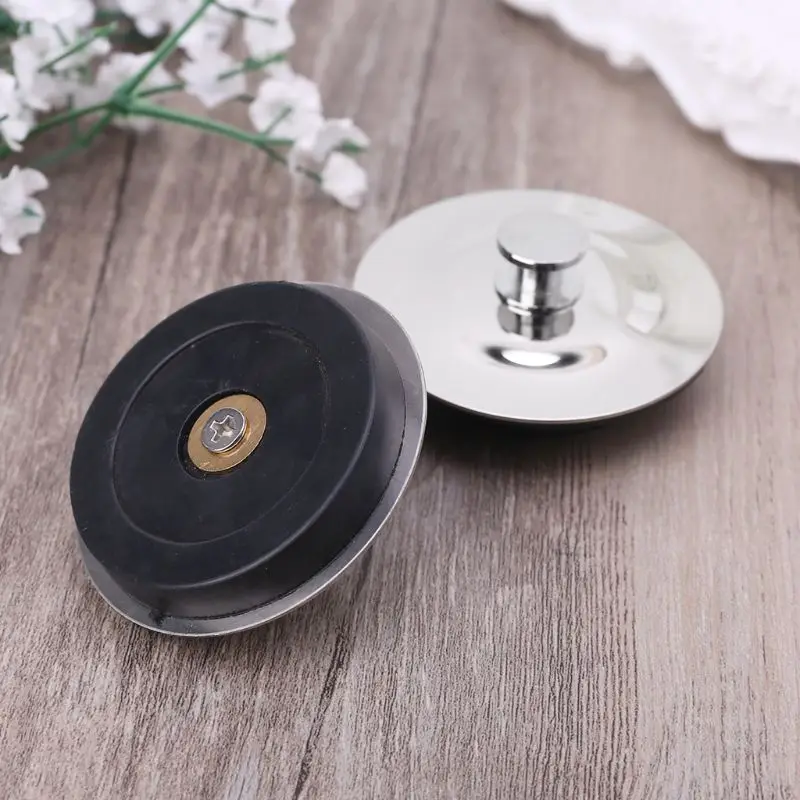 Bath Tub Sink Floor Drain Plug Water Stopper Tool Stainless Steel Rubber For Kitchen Laundry Bathroom shower water stopper drain stopper basin drain stopper silicone drain stopper bathroom sink stopper bathroom sink plug washbasin drain plug