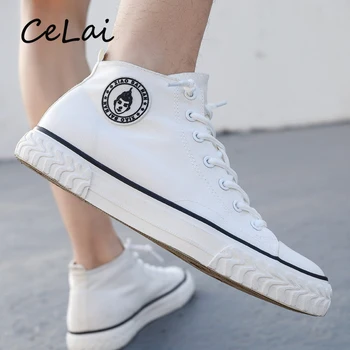 

New Arrivals Men Shoes Sneakers Canvas Platform Shoes 2020 Classic High Sneakers Comfortable Mens Trainers Fashion Youth NA20