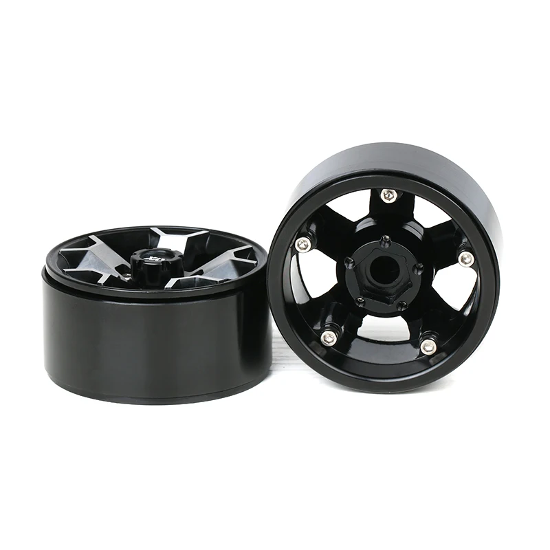 thumbnail image 2 of KYX Racing 1.9 Aluminum Wheel Rims For 1/10 RC Crawler Cars - Axial SCX10 TRX4 Upgrade 2 of 13