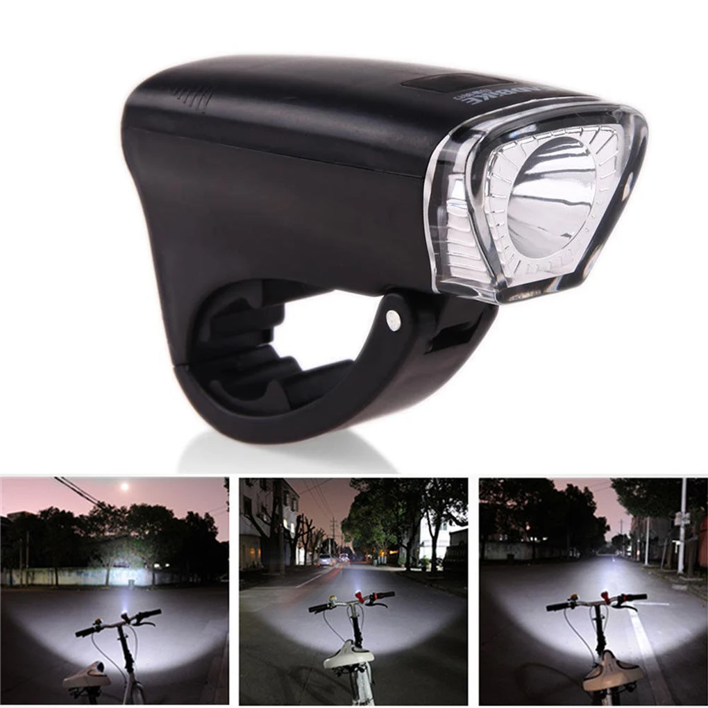 Велосипедный передний светильник для ночного велоспорта, 3 режима, крепление на руль велосипеда, водонепроницаемый светодиодный фонарь, светильник-вспышка