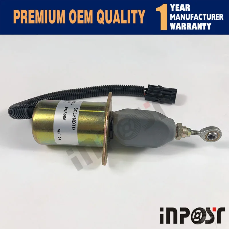 24V 3935650 SA-4765-24 остановочный соленоид клапан Flameout дизельного топлива на замке для Cummins 6CT