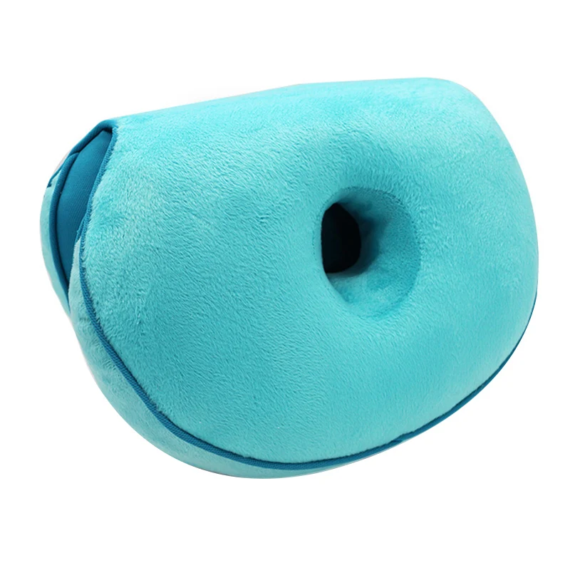 Posture Correcting Cushion Butt-Shaping Seat Beauty Lift Hip Push Up Plush Cushion DTT88 - Цвет: Синий