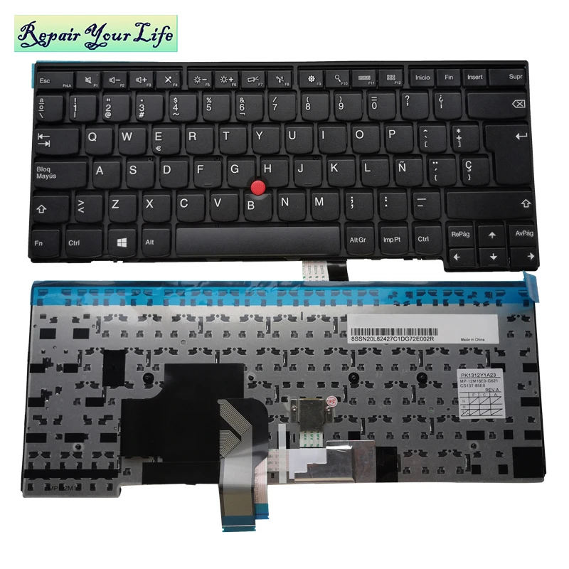 Клавиатура с подсветкой для ноутбука lenovo t440 L440 E431 T440S T431S|Клавиатуры замены| |