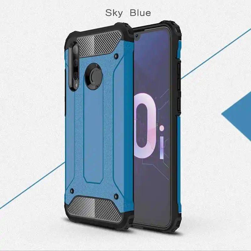 Mokoemi железная Броня ударопрочный 6,2" для huawei Honor 20 Lite чехол для huawei Honor 20 Lite чехол для сотового телефона - Цвет: Sky Blue