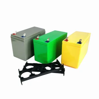 

32650 Battery box lithium iron phosphate/Lifipo4 battery box 3.2V6.4V power bracket 9.4V12.8V moped ABS fixed box